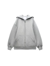 Women’s Relaxed Fit Hooded Zip Sweatshirt