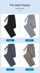 Men's Lightweight Stretch Summer Trousers