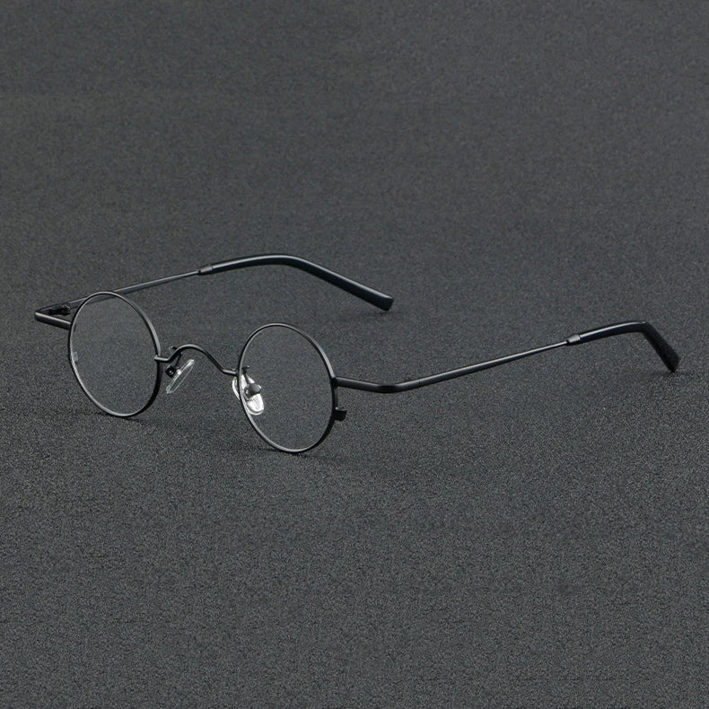 56948 Top Quality Retro Pure Titanium Glasses Frame Lady Trend Small Size Round Optical Eyeglass Frame Men Fashion Clear Eyewear
