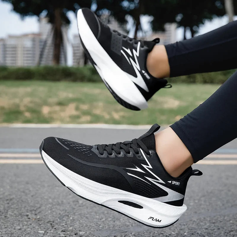 Men's Breathable Mesh Sport Sneakers | Lightweight Athletic Shoes