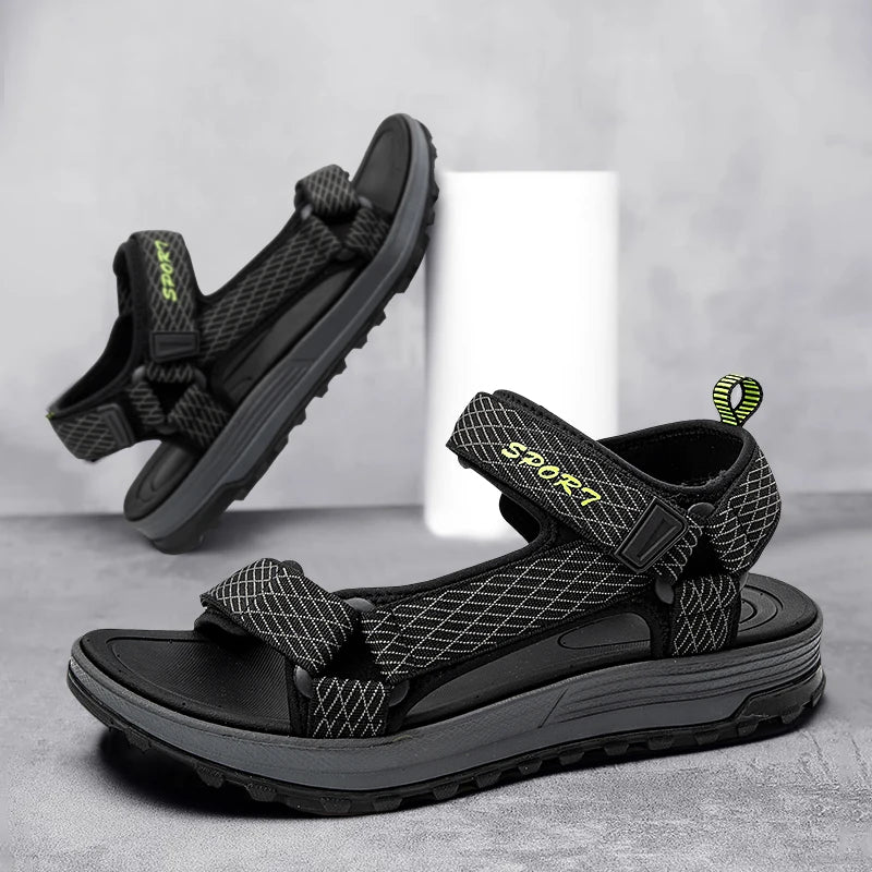 Summer Men Sandals Fashion Leisure Beach Holiday Sandals for Mens Lightweight Shoes New Outdoor Comfortable Casual Sandals