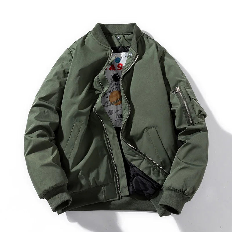 Hooded Bomber Pilot Jacket