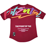 Men's Breathable Printed Crew Neck T-Shirt