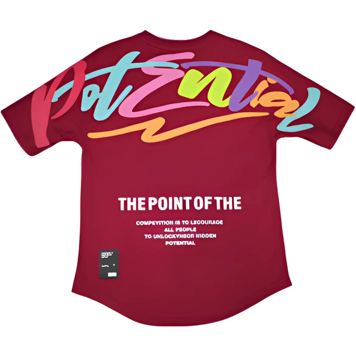 Men's Breathable Printed Crew Neck T-Shirt
