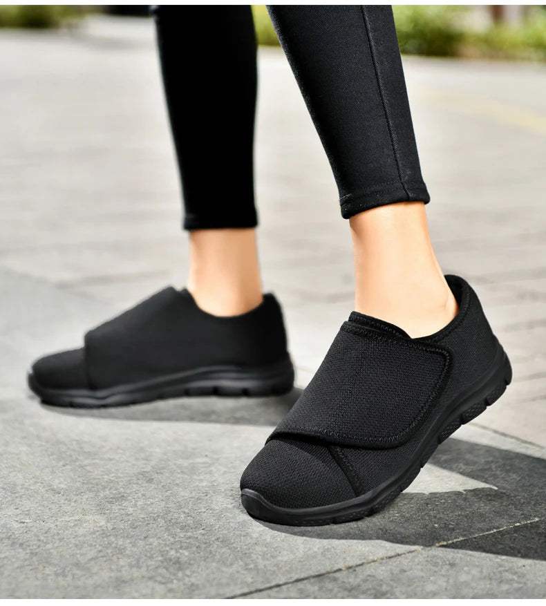 Wide-Fit Orthopedic Comfort Flats for Women