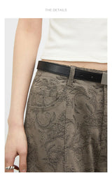 CHIC VEN New Women Jeans Loose Casual High Waist Wide Leg Denim Pants Paisley Female Trousers Spring Autumn 2026