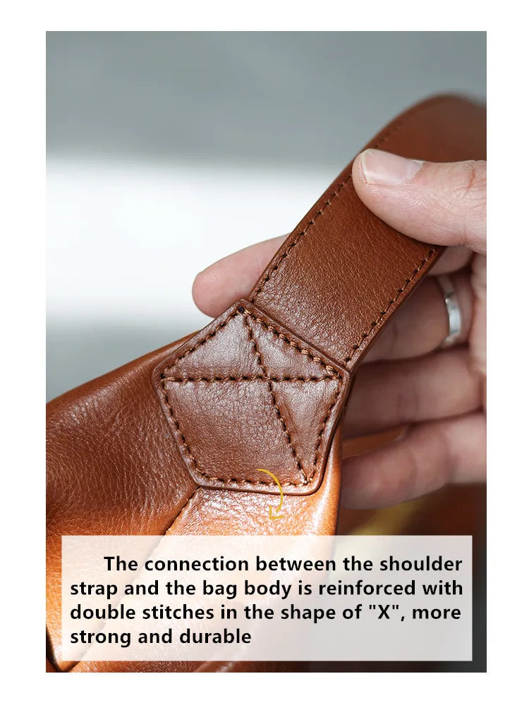 2023 Fashion Real Leather Crossbody Bags For Women Luxury Soft Cowhide Shoulder Bag Practical And Portable