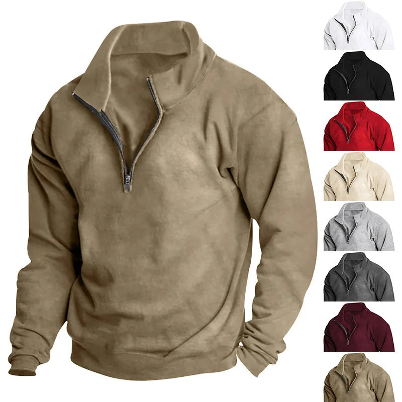 Men’s Fleece Half-Zip Sweatshirt