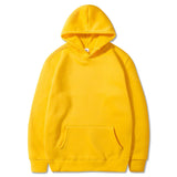 Men’s Classic Solid Color Pullover Hoodie