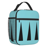 Custom Golf Logo Reusable Lunch Bag Warm Cooler Insulated Lunch Box with Pocket for Men Women Student School Trip Picnic