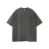 Men's Washed Cotton T-Shirt, Loose Fit 275gsm