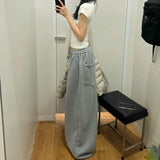 Women's High-Waist Wide-Leg Sweatpants
