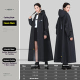 All-Weather Full-Body Poncho for Cycling & Hiking