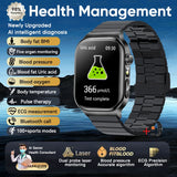 2026 New Accurate Measurement Health Smart Watch ECG+PPG Uric Acid Blood Pressure Blood Lipids BT Call Smartwatchs For Men Women