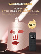 New 8 Colors Photon Nir Light Skin Rejuvenation for Facial 850nm Led Red Infrared Led Face Mask Red Light Therapy Photon Mask