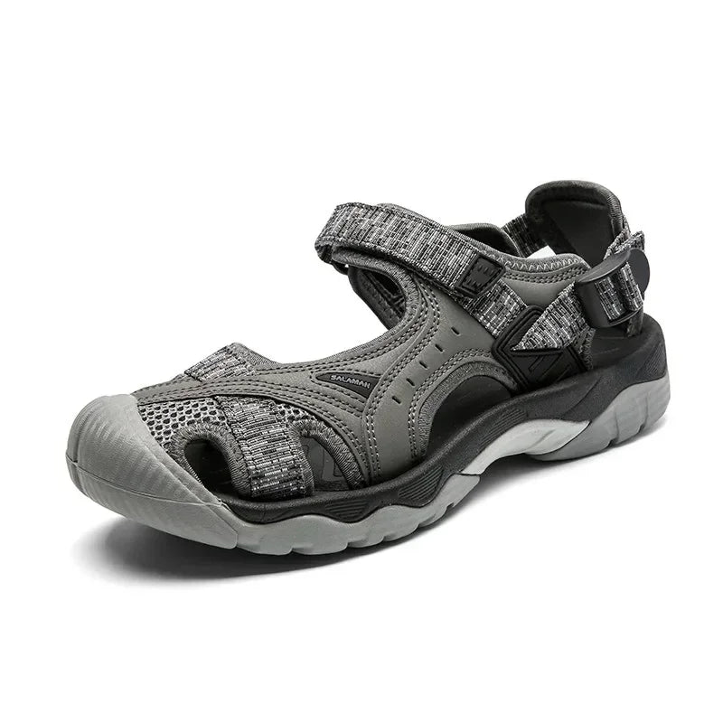 Outdoor Sports Sandals Hole Hole Beach Men and Women Non-slip Soft Bottom Speed Interference Water River Tracing Shoes