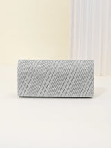 Simple And Elegant Glitter Evening Bag Clutch Purses for Women Ladies Sparkling Party Handbag Wedding Bag