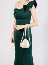 New Handbag Shoulder Crossbody Bag Special Shape Fashion Acrylic Shell Clutch Evening Bags Wedding Party Women Bead Luxury Brand
