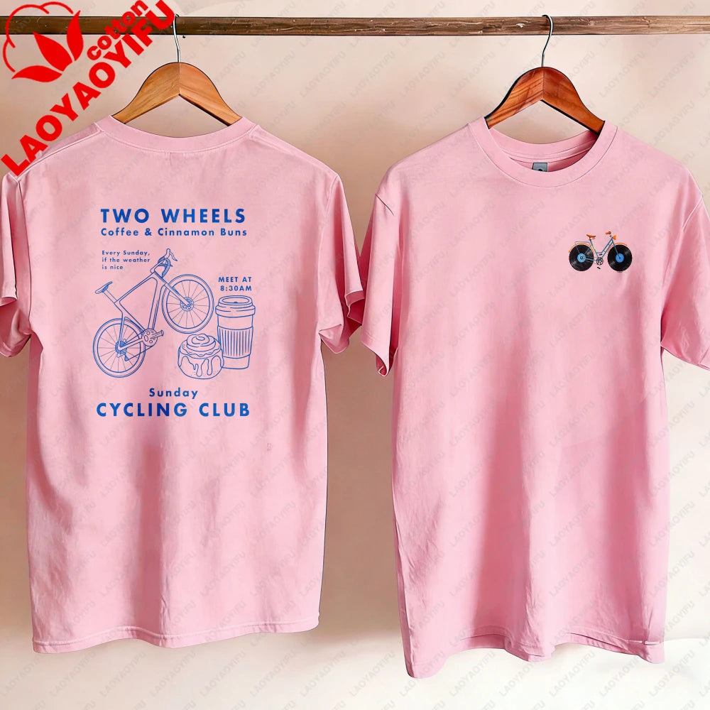 Sunday Cycling Club Cotton Graphic T-Shirt