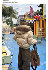 Winter Hooded Puffer Jacket