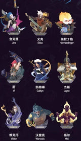 POP MART League of Legends: Arcane Series Blind Box Toys Kawaii Anime Action Figure Caixa Caja Surprise Mystery Bag Toy