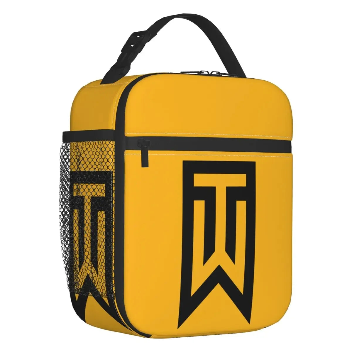 Custom Golf Logo Reusable Lunch Bag Warm Cooler Insulated Lunch Box with Pocket for Men Women Student School Trip Picnic