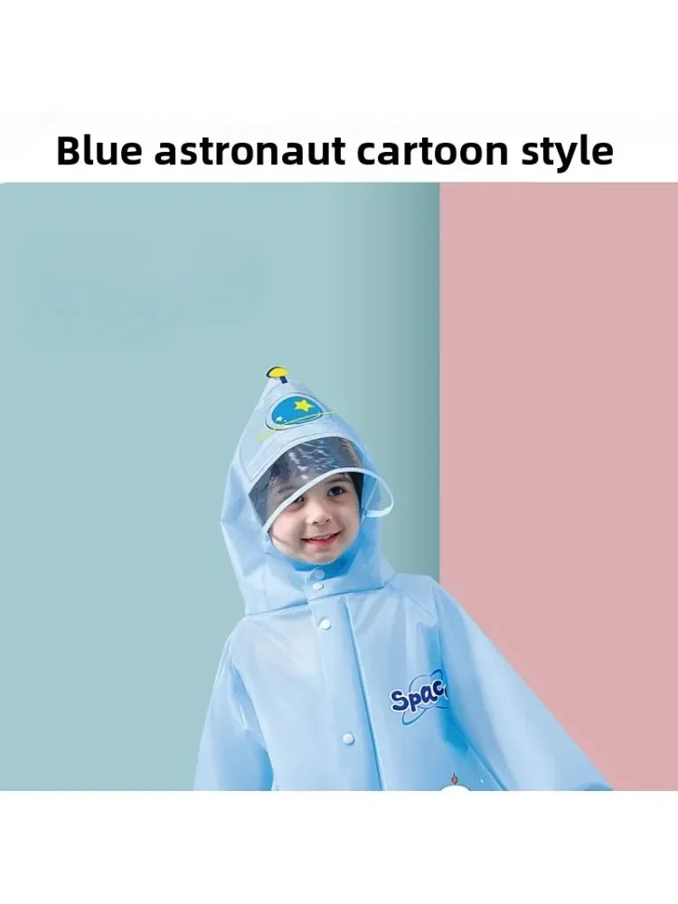 Kids' Cartoon Raincoat – Fun & Waterproof Rain Gear