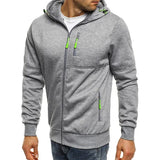 Men’s Slim-Fit Zippered Hoodie