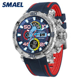 SMAEL 8136 Men's Sport Watch – 50M Water Resistant