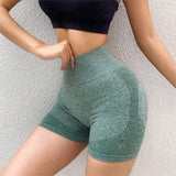Women's High-Waist Push-Up Gym & Yoga Shorts