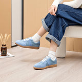 DIMANYU Women's Genuine Leather Bow Flats | Sizes 35–44