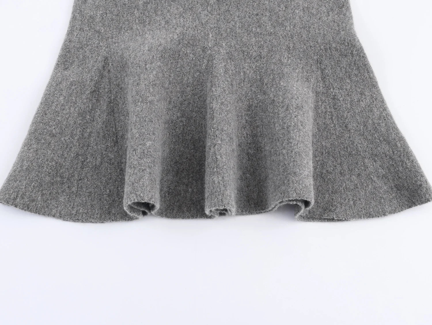 Women's 2-Piece Knitted Mini Skirt & Bomber Jacket Set