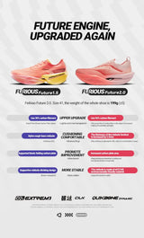 361 Degrees Furious Future 2.0 Running Shoes Marathon Plate Racing Carbon Breathable Durable Cushion Stable Sneakers 672512201
