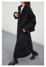 Retro Double-Sided Woolen Overcoat