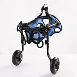 Adjustable Pet Mobility Wheelchair Cart for Small Dogs & Cats