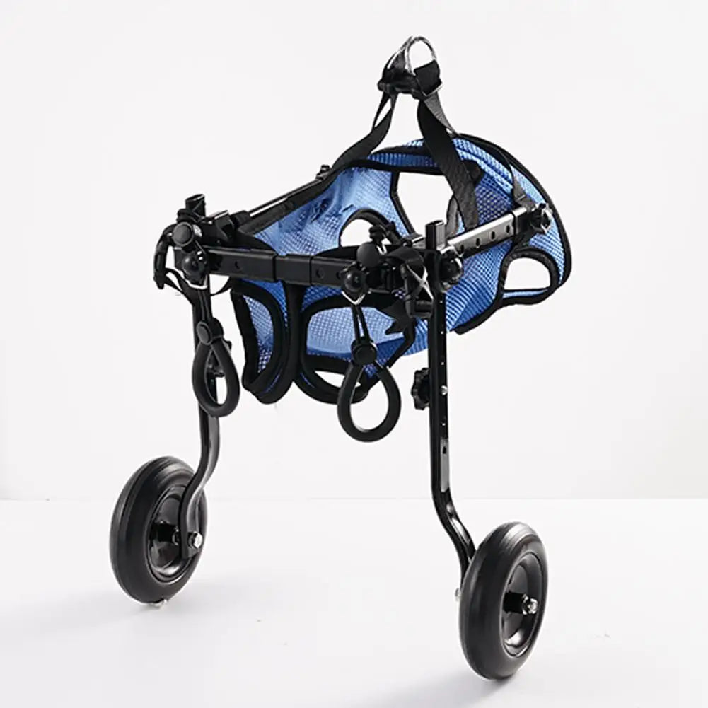 Adjustable Pet Mobility Wheelchair Cart for Small Dogs & Cats