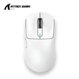 Attack Shark X3 PixArt PAW3395 Bluetooth Mouse,26000dpi,Wireless Tri-Mode Connection,Lightweight Macro Gaming Mouse