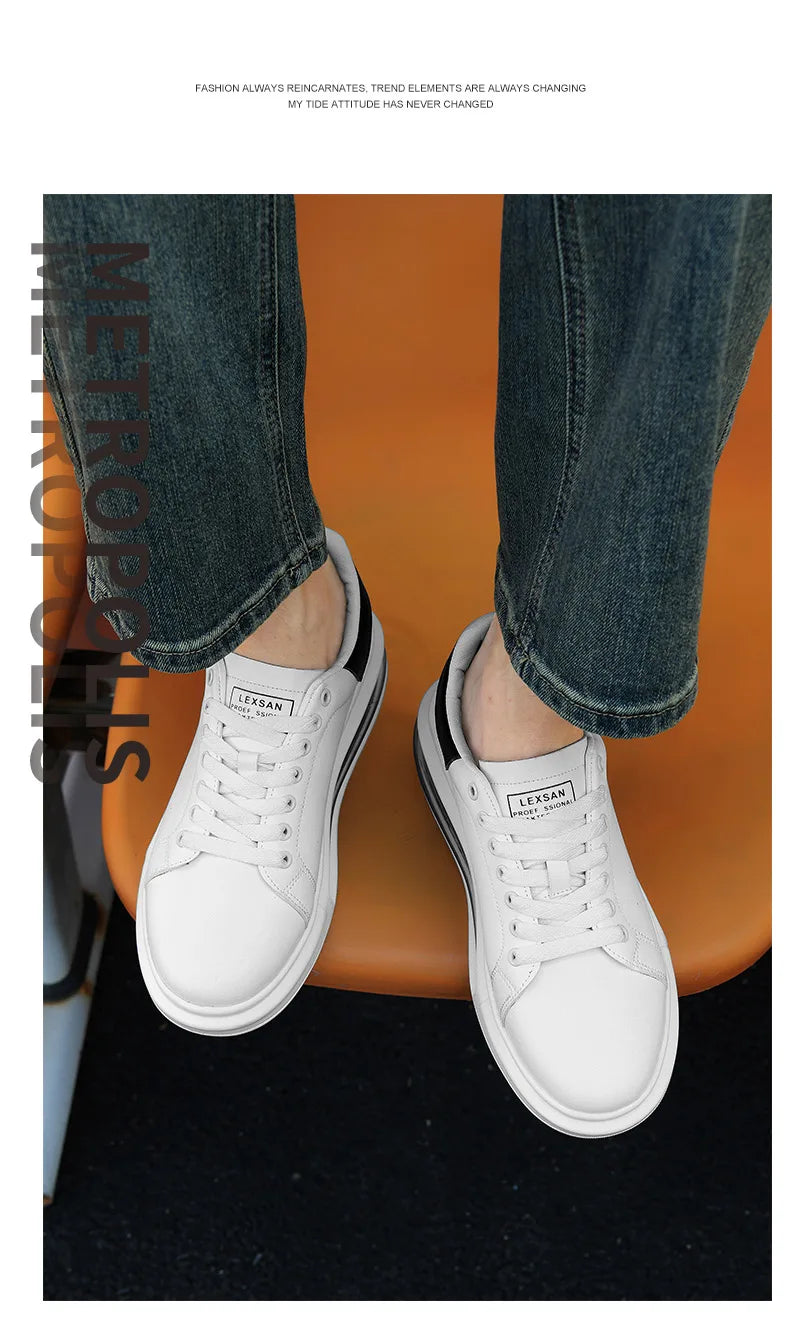 Men's Breathable Mesh Lace-Up Sneakers