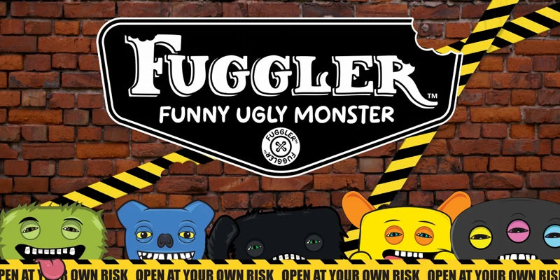 Original Fuggler Keychain Plush Toys Fugglers Fugg Alley Cat Pandents Stuffed Animal Fugg UNGGETS Keyrings Plushies Dolls Gifts
