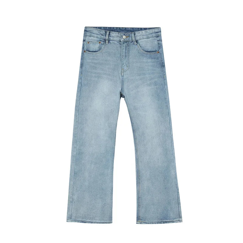 Men's Vintage Loose Denim Jeans | Streetwear Style