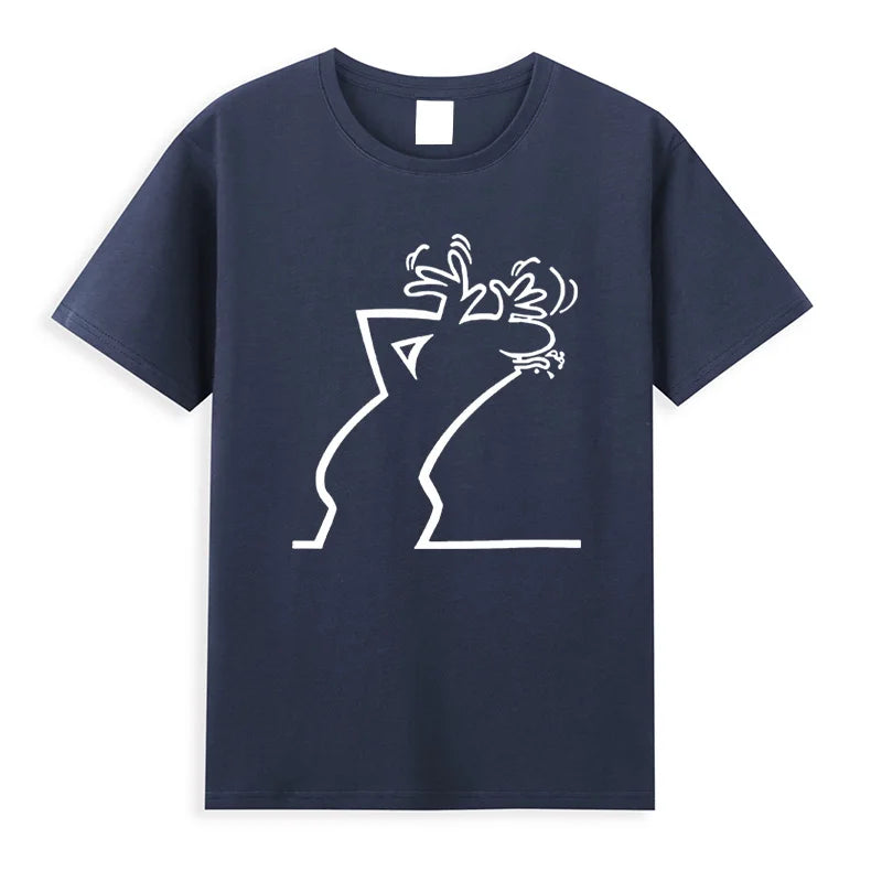 Men’s Graphic Cotton Crewneck Tee