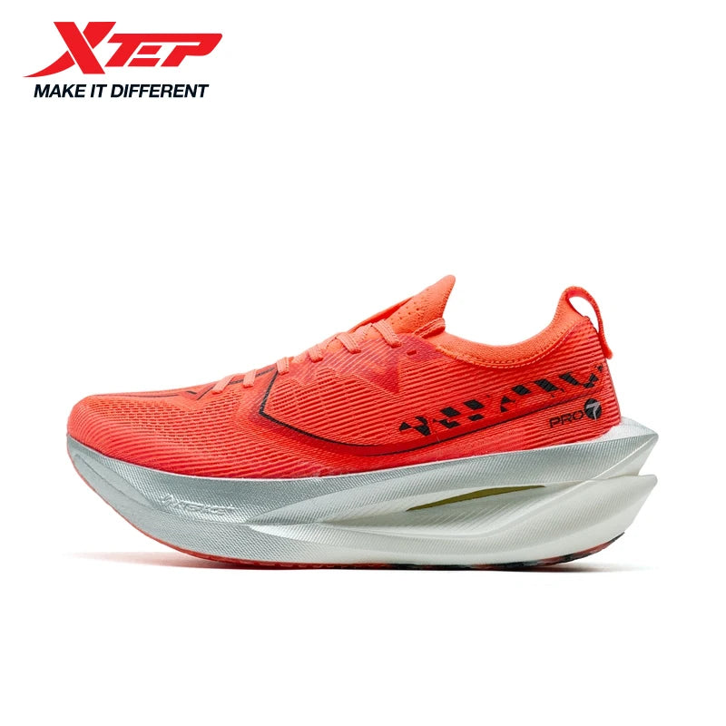 Xtep 160X 7.0 Running Shoes 2025 Professional Marathon Cushioning Shock Sneakers Combat PB Carbon Plate Sport Shoes 975319110039