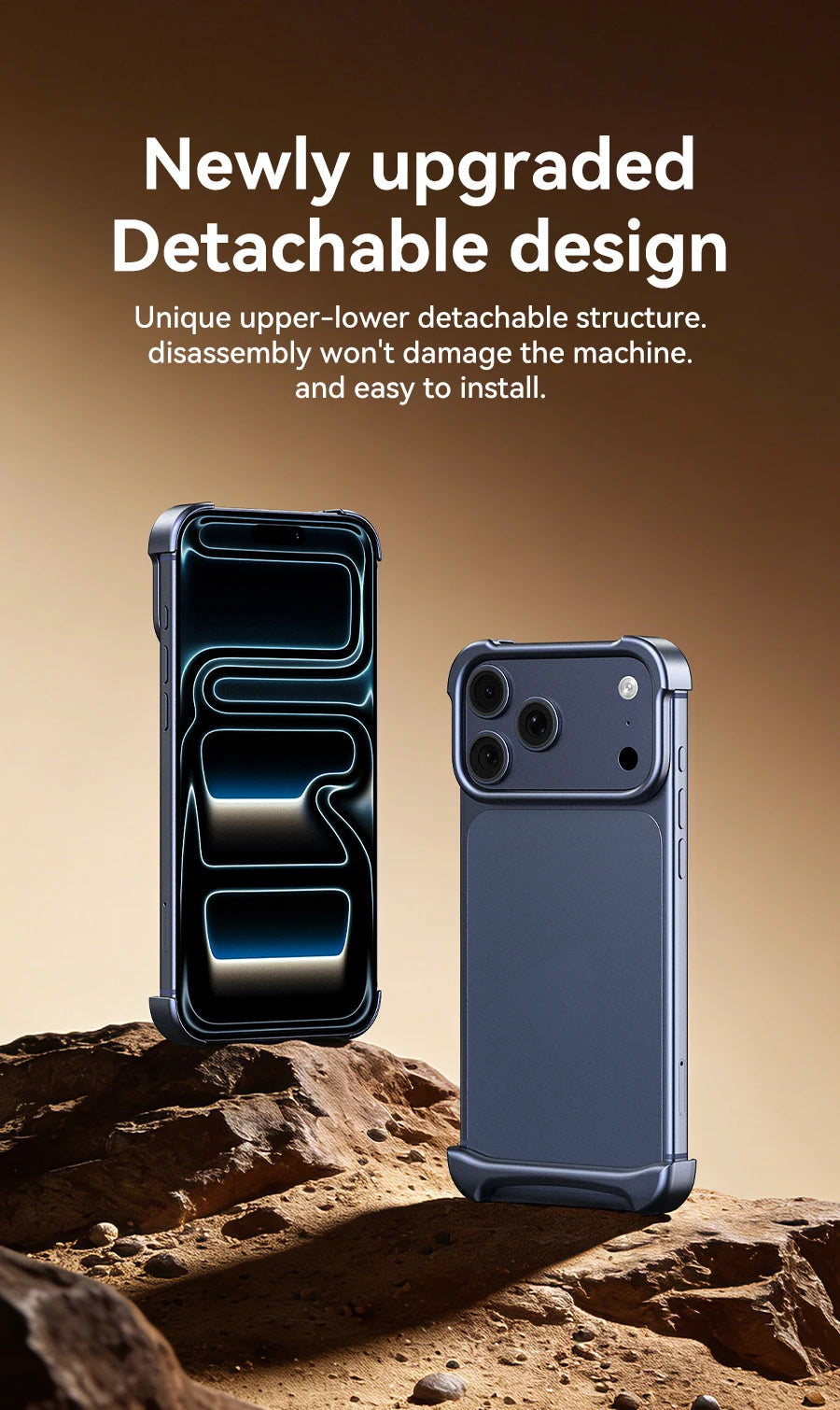 Aluminum Bumper Case for iPhone 17 & 18