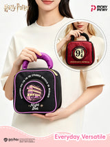 Pinky Harry Potter Cosmetic Bag Toiletry Bag Lunch Bag Multifunctional Handbag for Commuting Outing Gifting for Students Women