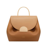 Luxury Genuine Leather Rectangle Crossbody