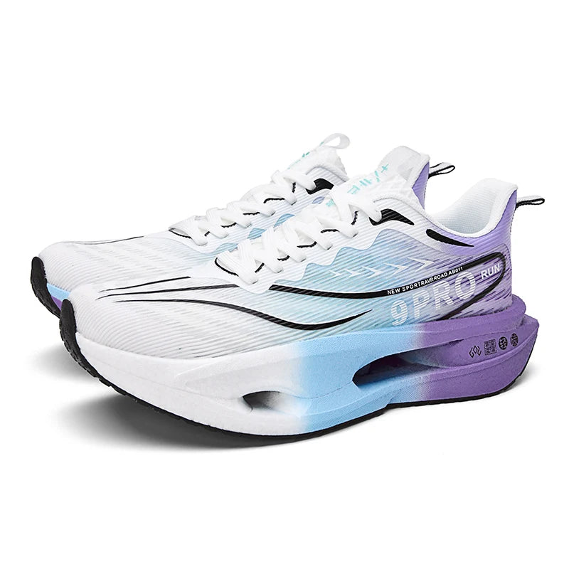 Carbon Board Marathon Running Shoes Men Comfortable Athletic Women's Sneakers Breathable Walking Basketball Sneakers Men