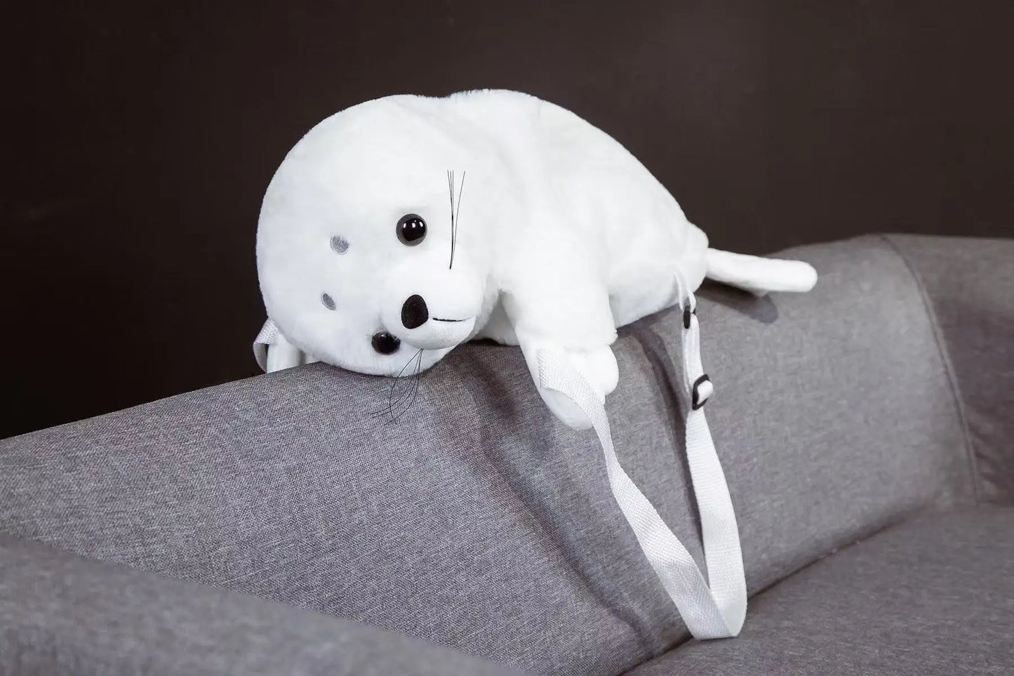 Seal Plush Backpack – Adorable 50cm Anime Stuffed Doll
