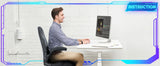 JHK Ergonomic Gaming & Office Chair with Flip Armrests