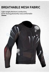 Summer Motorcycle Jackets Full Body Armor Protection Jacket For Motorbike Racing Lightweight Soft Motocross Clothing Moto Jacket