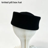 Women's Vintage Pillbox Beret Hat